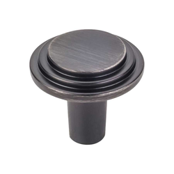 Calloway 1-1/8 Inch Diameter Brushed Pewter Cabinet Knob