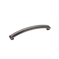Calloway 5-1/16 Inch Center to Center Brushed Pewter Cabinet Pull