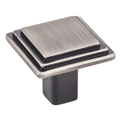 Calloway Cabinet Knob 1-1/4 inch Diameter Brushed Pewter