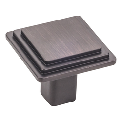 Calloway Cabinet Knob 1-1/4 inch Diameter Brushed Oil Rubbed Bronze