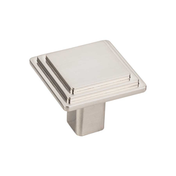 Calloway 1-1/8 Inch Diameter Satin Nickel Cabinet Knob