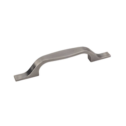 Cosgrove 3-3/4 Inch Center to Center Brushed Pewter Cabinet Pull