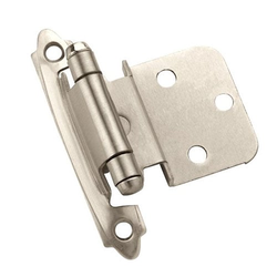 3/8 inch Inset Hinge Satin Nickel