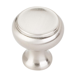 Westbury 1-1/4 Inch Diameter Satin Nickel Cabinet Knob