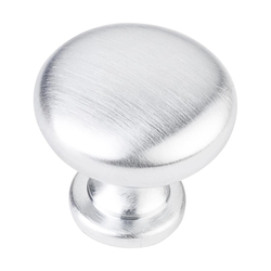 1-3/16 Inch Diameter Madison Cabinet Knob, Brushed Chrome