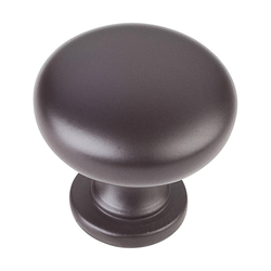 1-3/16 Inch Diameter Madison Cabinet Knob, Oil Rubbed Bronze