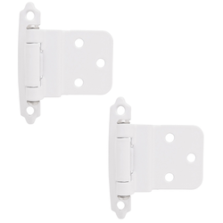 3/8 inch Inset Hinge White-Sold Per Pair