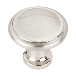 Gatsby 1-1/8 Inch Diameter Satin Nickel Cabinet Knob