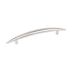 Verona 5-1/16 Inch Center to Center Satin Nickel Cabinet Pull
