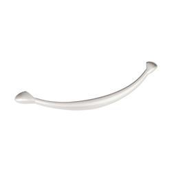 Capri 5-1/16 Inch Center to Center Dull Nickel Cabinet Pull