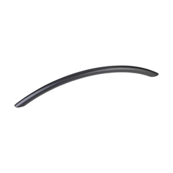 Verona 7-9/16 Inch Center to Center Matte Black Cabinet Pull