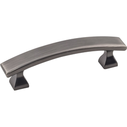 Hadly Pull 3 inch Center to Center Brushed Pewter