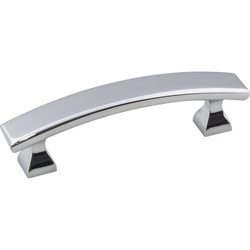 Hadly Pull 3 inch Center to Center Polished Chrome