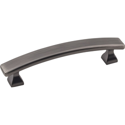 Hadly Pull 3-3/4 inch Center to Center Brushed Pewter
