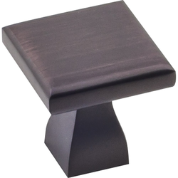 Hadly Knob 1 inch Diameter Brushed Oil Rubbed Bronze