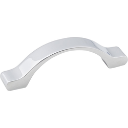 Seaver Pull 3 inch Center to Center Polished Chrome