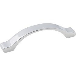 Seaver Pull 3-3/4 inch Center to Center Polished Chrome