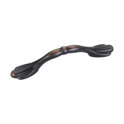 Arcadia 3 Inch Center to Center Dark Brushed Antique Copper Cabinet Pull
