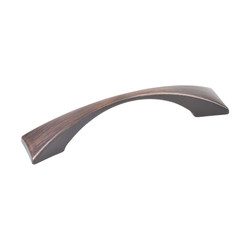 Glendale 3-3/4 Inch Center to Center Dark Brushed Antique Copper Cabinet Pull