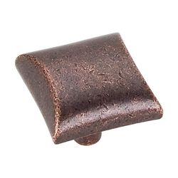 Glendale 1 Inch Diameter Distressed Oil Rubbed Bronze Cabinet Knob