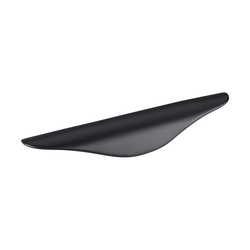 Verona 3 Inch Center to Center Matte Black Cabinet Cup Pull