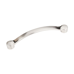 Belfast 5-1/16 Inch Center to Center Satin Nickel Cabinet Pull