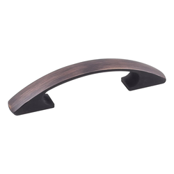 Strickland Cabinet Pull 3 inch Center to Center Brushed Oil Rubbed Bronze