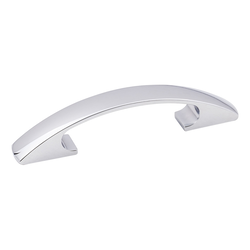 Strickland Cabinet Pull 3 inch Center to Center Polished Chrome