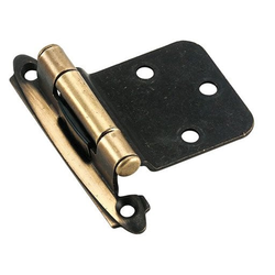 Variable Overlay Hinge Antique English-Sold Per Pair