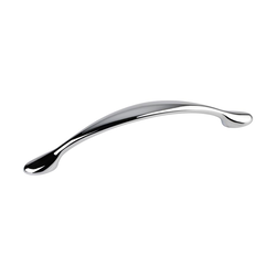 Somerset 5-1/16 Inch Center to Center Polished Chrome Cabinet Pull