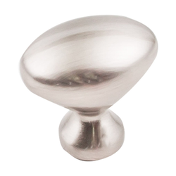 Merryville Knob 1-1/4 inch Diameter Satin Nickel