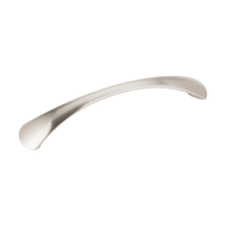 Belfast 5-1/16 Inch Center to Center Satin Nickel Cabinet Pull