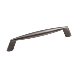 Zachary Pull 5-1/16 inch Center to Center Brushed Pewter