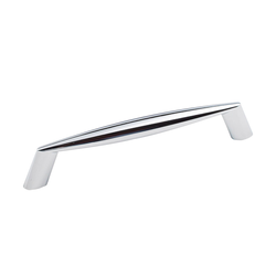Zachary Pull 5-1/16 inch Center to Center Polished Chrome