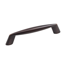Zachary Pull 3-3/4 inch Center to Center Brushed Oil Rubbed Bronze