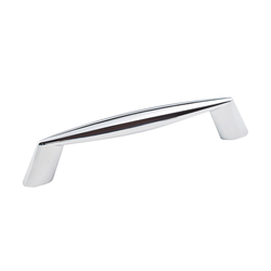 Zachary Pull 3-3/4 inch Center to Center Polished Chrome
