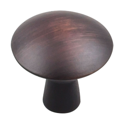 Zachary Knob 1-1/16 inch Diameter Brushed Oil Rubbed Bronze