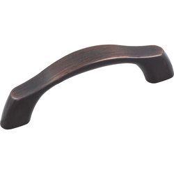 Aiden Pull 3 inch Center to Center Brushed Oil Rubbed Bronze