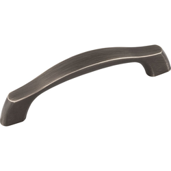 Aiden Pull 3-3/4 inch Center to Center Brushed Pewter