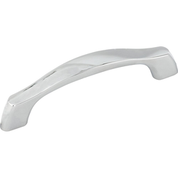 Aiden Pull 3-3/4 inch Center to Center Polished Chrome