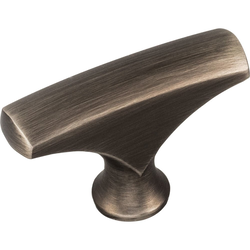 Aiden Knob 1-5/8 inch Diameter Brushed Pewter