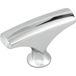 Aiden Knob 1-5/8 inch Diameter Polished Chrome