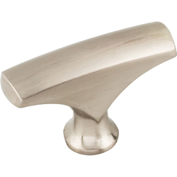 Aiden Knob 1-5/8 inch Diameter Satin Nickel