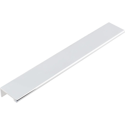 Edgefield Tab Pull 4-31/64 inch Center to Center Polished Chrome