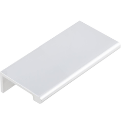 Edgefield Tab Pull 2-23/64 inch Center to Center Polished Chrome