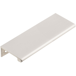 Edgefield Tab Pull 2-63/64 inch Center to Center Satin Nickel