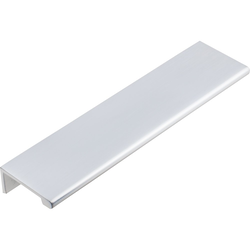 Edgefield Tab Pull 5 inch Center to Center Brushed Chrome
