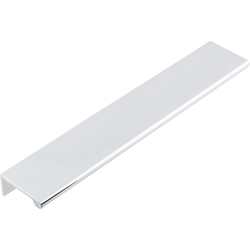 Edgefield Tab Pull 3-35/64 inch Center to Center Polished Chrome