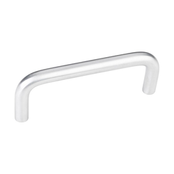 Torino 3 Inch Center to Center Brushed Chrome Plated Steel Cabinet Pull