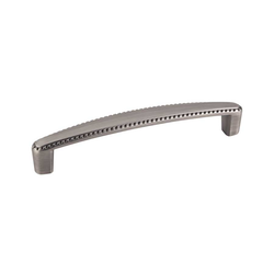Lindos 5-1/16 Inch Center to Center Brushed Pewter Cabinet Pull